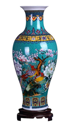 Ufengke Jingdezhen - Jarrn Grande De Cermica De Cola De Pez,