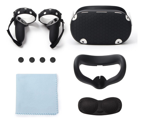 Silicone Protctive Cover Set For Quest 2 Accessories, Vr She