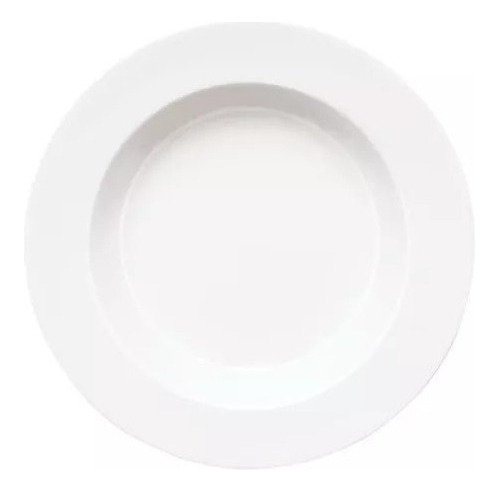 Set X 12 Plato Hondo 20 Cm Germer Linea Capri Porcelana