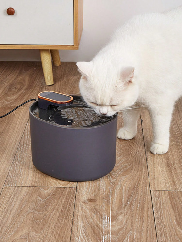 Agua Para Mascotas Con Enchufe Usb Automático De Agua Viva