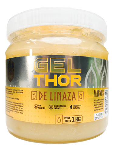 Thor Gel De Linaza 1kg Ultra Premium De Magnus