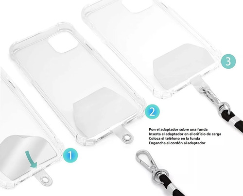 Carcasa + Cordon Arcoiris Para Samsung A01 Core