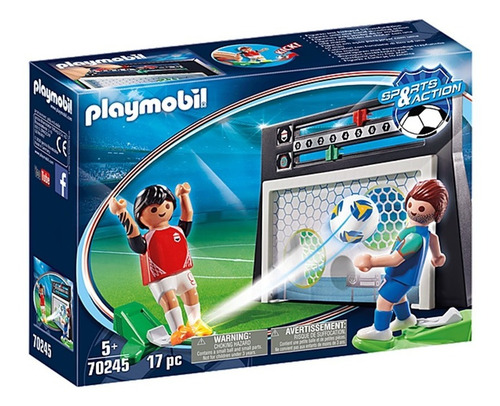 Playmobil Porteria Con Marcador Sports And Action 70245