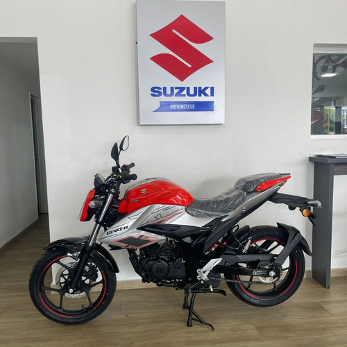 Suzuki Gixxer 150 Rojo Fi Entrega Inmediata Creditos