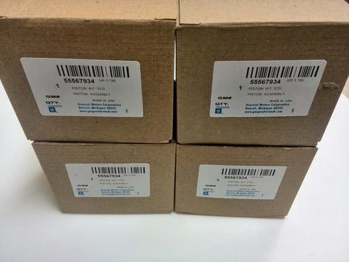 Pistones Cruze Std Original Gm