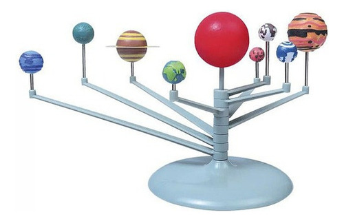 Planetário Sistema Solar Kit Educativo Diy Escolar Brinquedo