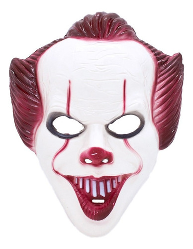 Máscara Payaso Diabólico Aterrador Para Halloween