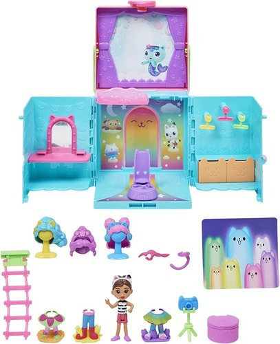 Gabbys Dollhouse Closet Portatil Arcoiris Dress Up Gaby