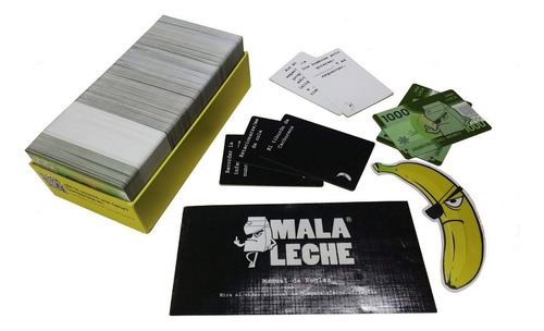 Juego De Mesa Mala Leche Con Plátano Humor Negro Chileno