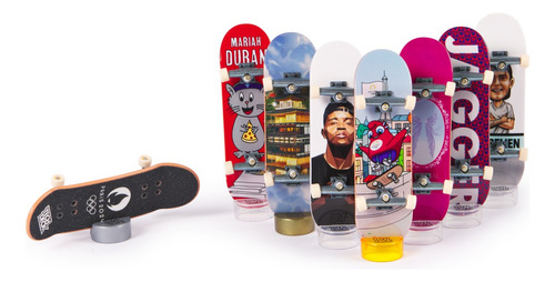 Tech Deck Paquete Olímpico De 8 Patinetas Multicolor