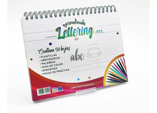 Libro Lettering Aprendizaje Artisan X 50 Hojas
