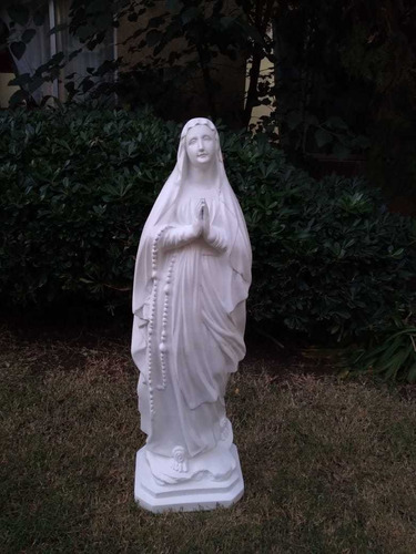 Imagen 1 de 5 de Virgen De Fibra De Vidrio A Elección 90cm-1mt