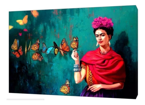 Canvas | Mega Cuadro Decorativo | Frida Kahlo | 140x90