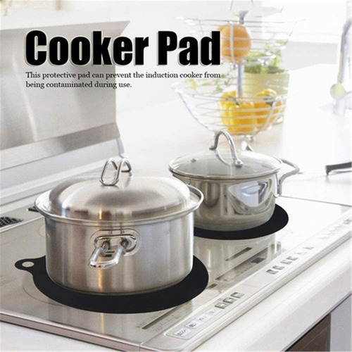 // A Induction Cooktop Mat Silicone Insulation Pad Tér 4pcs