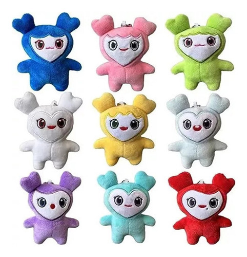 Llavero De Felpa Twice Lovely De 9 Piezas, K-pop, Coreano