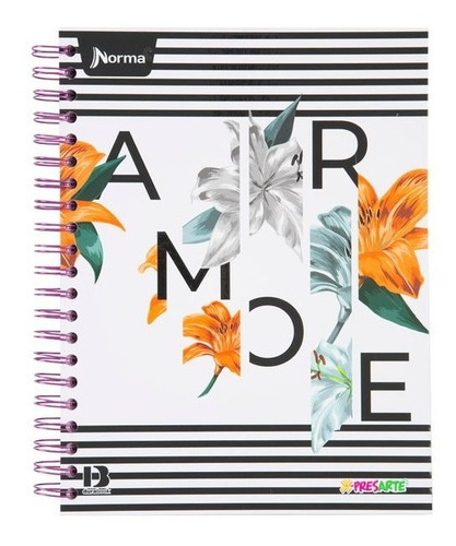 Cuaderno Argollado Cuadros Xpresarte 175 Hojas 7 Materias