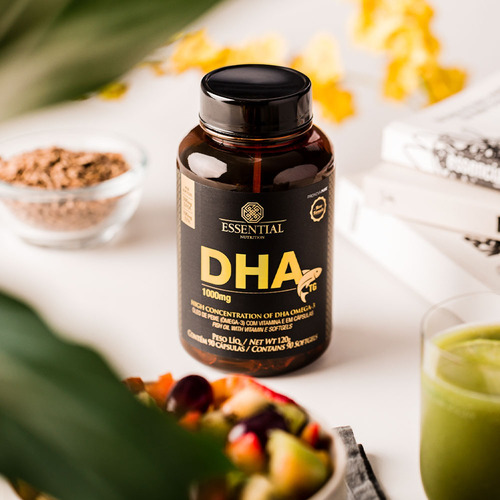 DHA TG 1000mg Ultraconcentrado 180 Capsulas Essential Nutrition