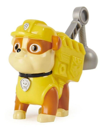 Figura Rubble C/ Som - Pack De Ação Patrulha Canina - Sunny