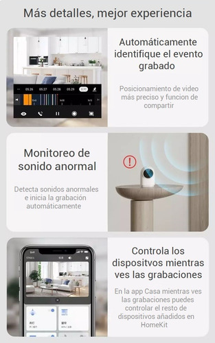 Imagen 10 de 10 de Aqara Cámara Hub G2h Pro Apple Homekit, Alexa & Google Home