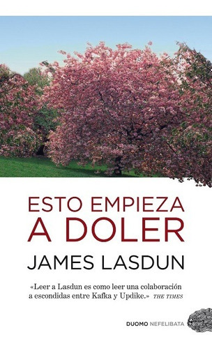 Esto Empieza A Doler, De Lasdun James. Editorial Duomo Nefelibata, Edición 2012 En Español