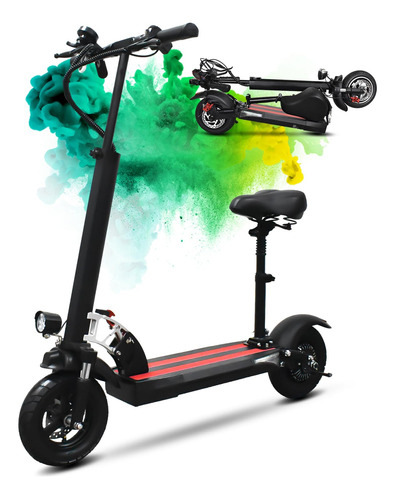 Patinete Electrico Para Adultos De 28 Mph, Motor De 800 W E-