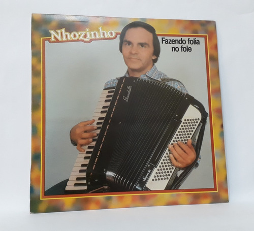 Nhozinho 9 Discos Vinil Lp Forró No Acordeon Sanfoneiro Top