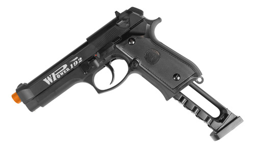 Pistola Pressão Co2 Rossi M92 Chumbinho Esferas De Aço 4,5mm