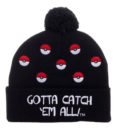 Gorro Bioworld - Beanie Pokemon - Gotta Catch