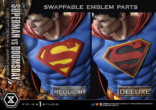 Estatua Prime 1 Studio Dc: Superman Vs Doomsday