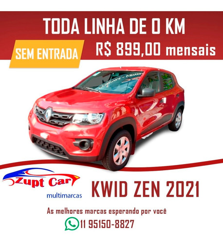 Renault Kwid -- Carro Para Aplicativo