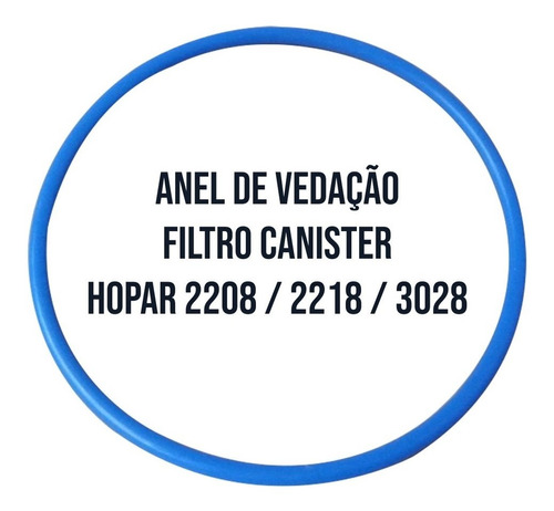 Anel De Vedação Para Filtro Canister Hopar 2208/2218/3028