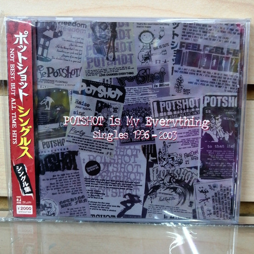 Cd Potshot Singles 1996 2003 Ska Punk Edición De Japón 