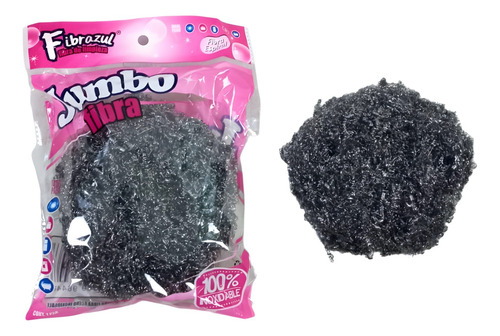 Fibra Jumbo De Acero Inoxidable (24 Piezas)