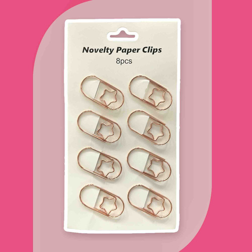 Clips Oro Rosa Estrella