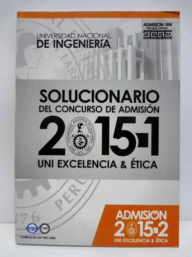 Solucionario Universidad De Ingeniería 2015-1