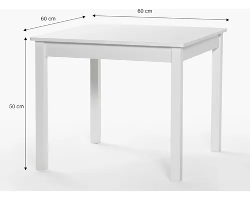 Pack Infantil 1 Mesa 2 Sillas Olivia Blanco/rosado Form