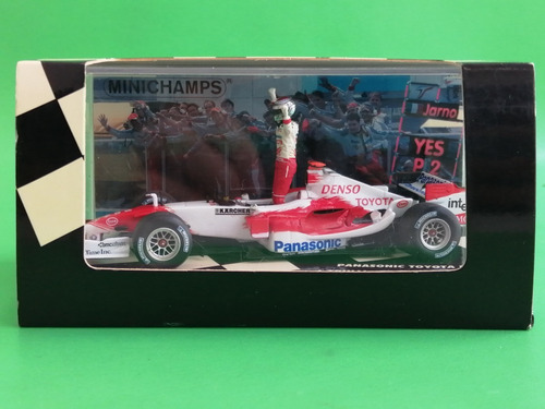 F1 Empf1 Minichamps 1/43 Toyota Racing Tf105 J. Trulli 2005