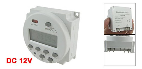 Interruptor Horario Con Temporizador Programable Uxcell A120