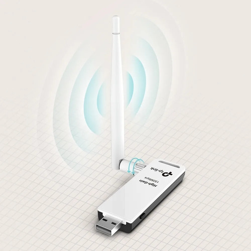 Imagen 10 de 10 de Adaptador Inalámbrico Tp Link 722n 2.4ghz Usb 2.0 Pc Note