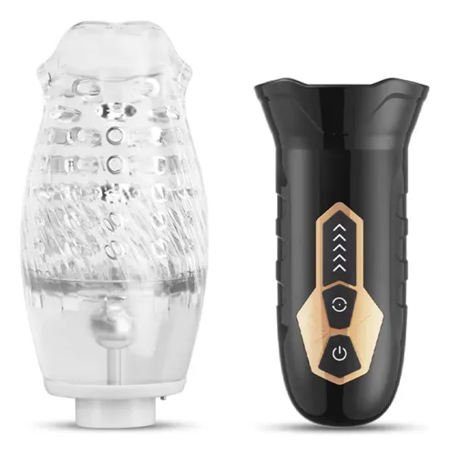Masturbador Consolador Masculino Vibrador Rotacion Bellucci