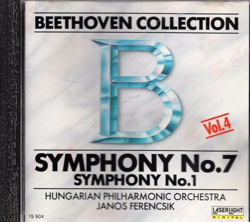 Beethoven Collection - Symphony No. 7 & 1 - Ferencsik - Cd