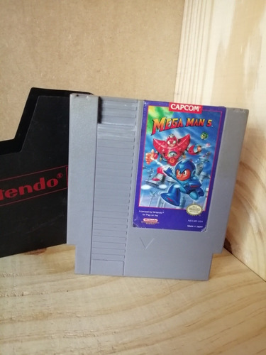 Cartucho Original Mega Man 5 Nintendo Nes