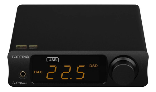Topping Dx3 Pro+ Dac E Amplificador Fones Ouvido Bluetooth 5