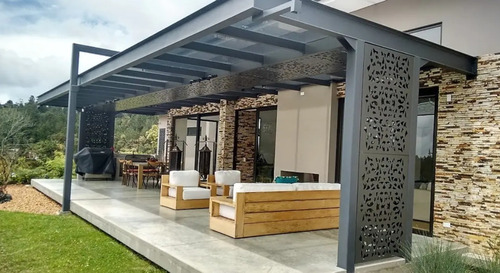Techos De Policarbonato Pérgola Galería Cochera Quincho