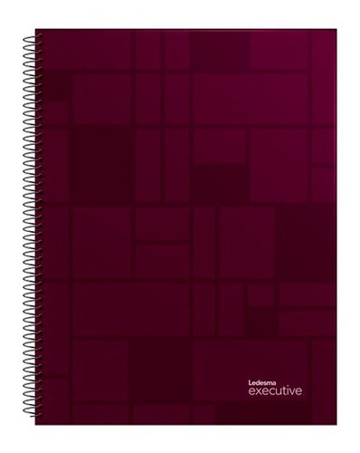 Cuaderno Universitario Ledesma Executive Con Espiral 