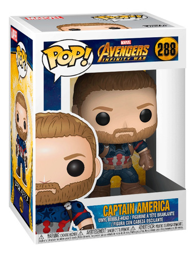 Funko Pop! Avenger Infinity War - Capitan America #288