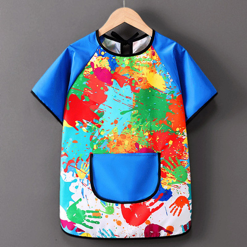 Li Delantales De Arte For Niños Blusa De Arte For Niños S