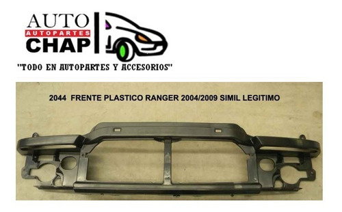 Frente Ford Ranger 2004 2005 2006 2007 2008 2009 Plastico