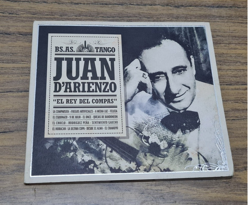 Cd Juan Darienzo Bs. As Tango El Rey Del Compas