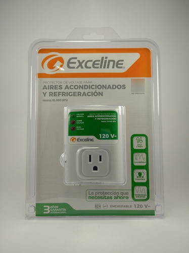 Protector De Aire Enchufable 120v Exceline Frireval